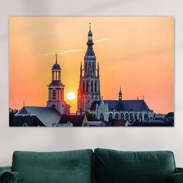 Grote Kerk - Breda - Nord-Brabant - Niederlande von I Love Breda