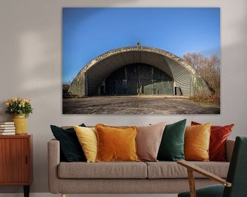 Iarcraft bombshelter in the summer by Olivier Photography