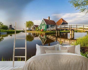 Die Zaanse Schans mit niederländischer Luft von Paul Weekers Fotografie