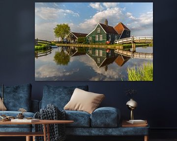 Hollandse lucht boven de Zaanse Schans van Paul Weekers Fotografie