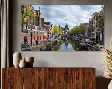 Oudezijds Voorburgwal Amsterdam von Peter Bartelings