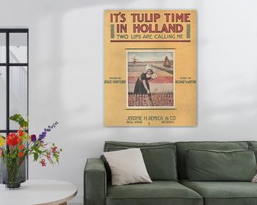 Tulip Time, chanson américaine sur les Pays-Bas de 1915 sur Atelier Liesjes