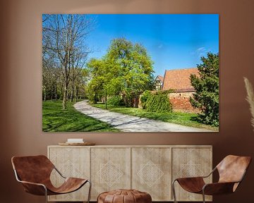 Path along the city wall in the Hanseatic City of Rostock by Rico Ködder