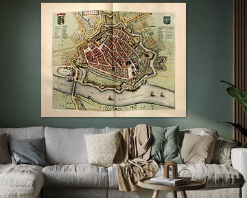 Arnhem, Kaart 1652 van Atelier Liesjes