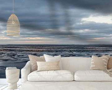 Zonsondergang bij eb. van Anjo ten Kate