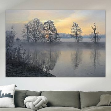 Winter in het Ruhrgebied