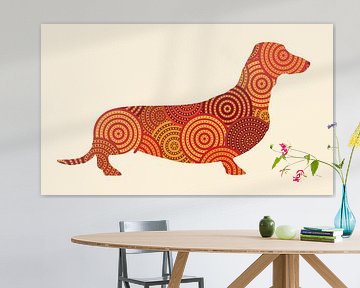 Life is better with a Dachshund van Harry Hadders