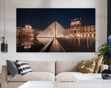 Museum het Louvre, Parijs van Michael Fousert