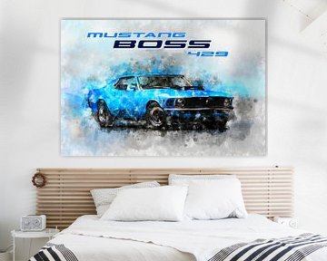 Ford Mustag Boss429 sur Theodor Decker