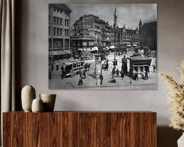 Berlijn, Spittelmarkt, 1909 van Atelier Liesjes