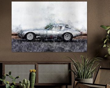 Jaguar E-Type Low Drag by Theodor Decker