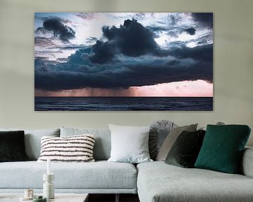 storm op zee van Johan Strijckers