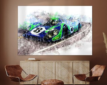 Porsche 917 Hippie Car