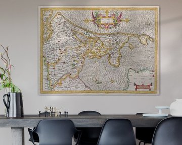 Holland, Karte 1606 von Atelier Liesjes