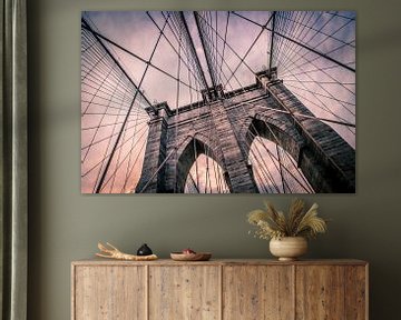 Brooklyn Bridge in sanften Tönen