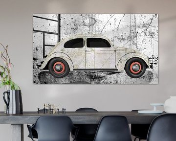 VW originele kever in grafiet van aRi F. Huber