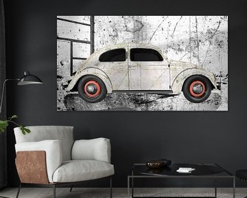 VW original beetle in graphite by aRi F. Huber