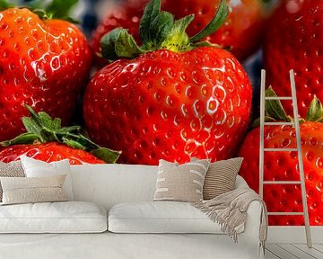 Fresh strawberries by Achim Thomae Photography