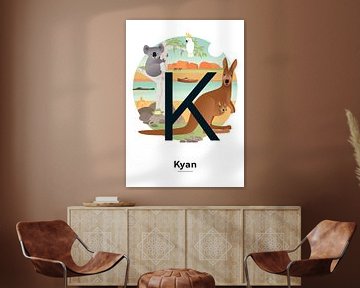 Affiche nominative Kyan