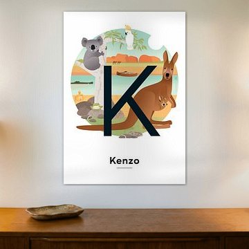 Name poster Kenzo