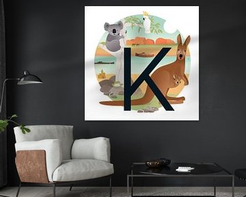 K : Koala et Kangourous