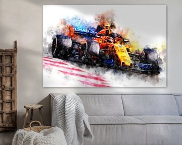 Alonso F1 2018 van Theodor Decker