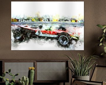 Graham Hill Monaco by Theodor Decker