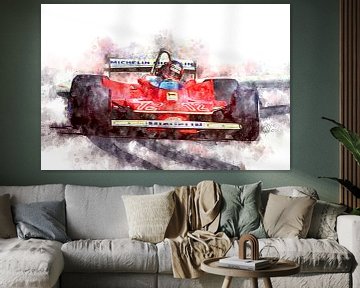 Gilles Villeneuve, F1 van Theodor Decker