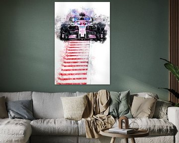 Esteban Ocon, 2018 hoog van Theodor Decker