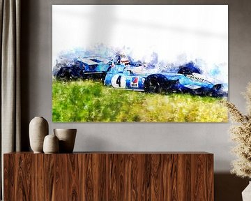 Jackie Stewart, Matra nr. 4. van Theodor Decker