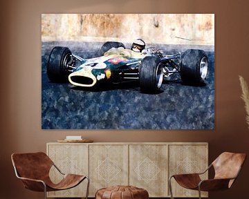 Jim Clark, Lotus by Theodor Decker