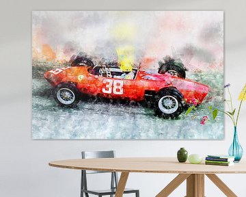 Ricardo Rodriguez, Ferrari 156 Sharknose by Theodor Decker