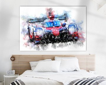 Fernando Alonso, Toyota, Le Mans 2018 von Theodor Decker