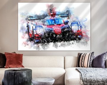 Fernando Alonso, Toyota, Le Mans 2018 von Theodor Decker