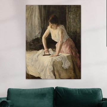 Le repasseuse, Henri Michel-Lévy sur Atelier Liesjes