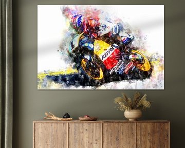 Mick Doohan by Theodor Decker