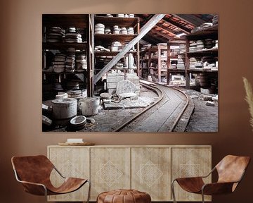 Verlaten Keramiek Fabriek. van Roman Robroek