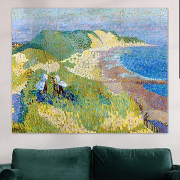 Mer et dunes près de Zoutelande, Jan Toorop, sur Atelier Liesjes