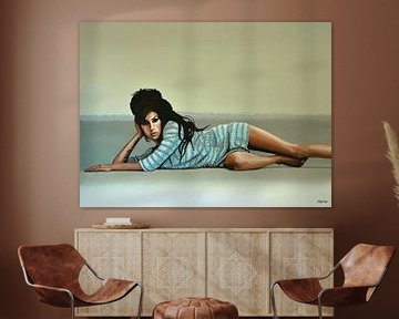 Amy Winehouse schilderij