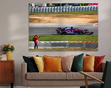 Brendon Hartley (Toro Rosso) tijdens Formule 1 GP Spanje 2018 van Robin Smeets