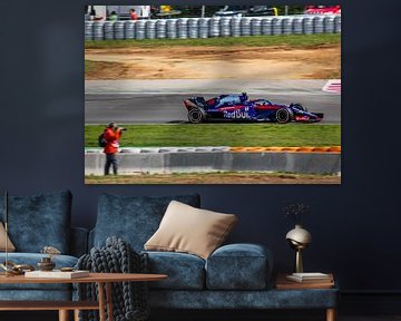 Brendon Hartley (Toro Rosso) tijdens Formule 1 GP Spanje 2018 van Robin Smeets