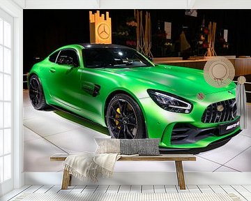 Mercedes-AMG GT R Coupé sports car in green by Sjoerd van der Wal Photography