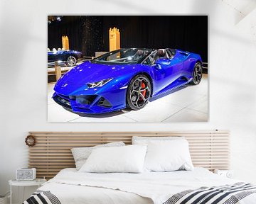 Lamborghini Huracan EVO Spyder cabriolet sportwagen van Sjoerd van der Wal Fotografie