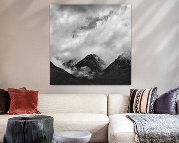 Wolken über dem Wanakasee