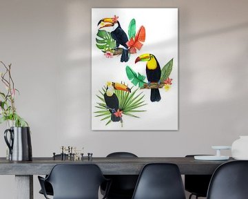 oiseau toucan sur Geertje Burgers