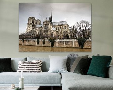 Notre-Dame aan de Seine van Dennis van de Water