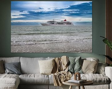 Cruiseschip Ms Europa van MSP Canvas