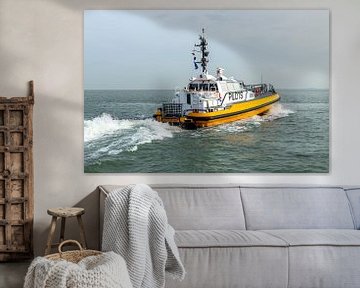 Loodsboot Rotterdam van MSP Canvas