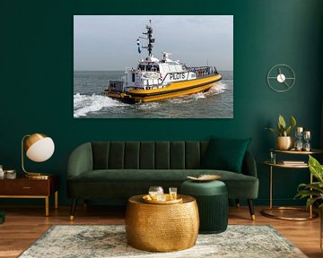 Loodsboot Rotterdam van MSP Canvas