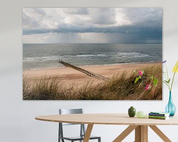 Domburg beach by Nancy van Verseveld